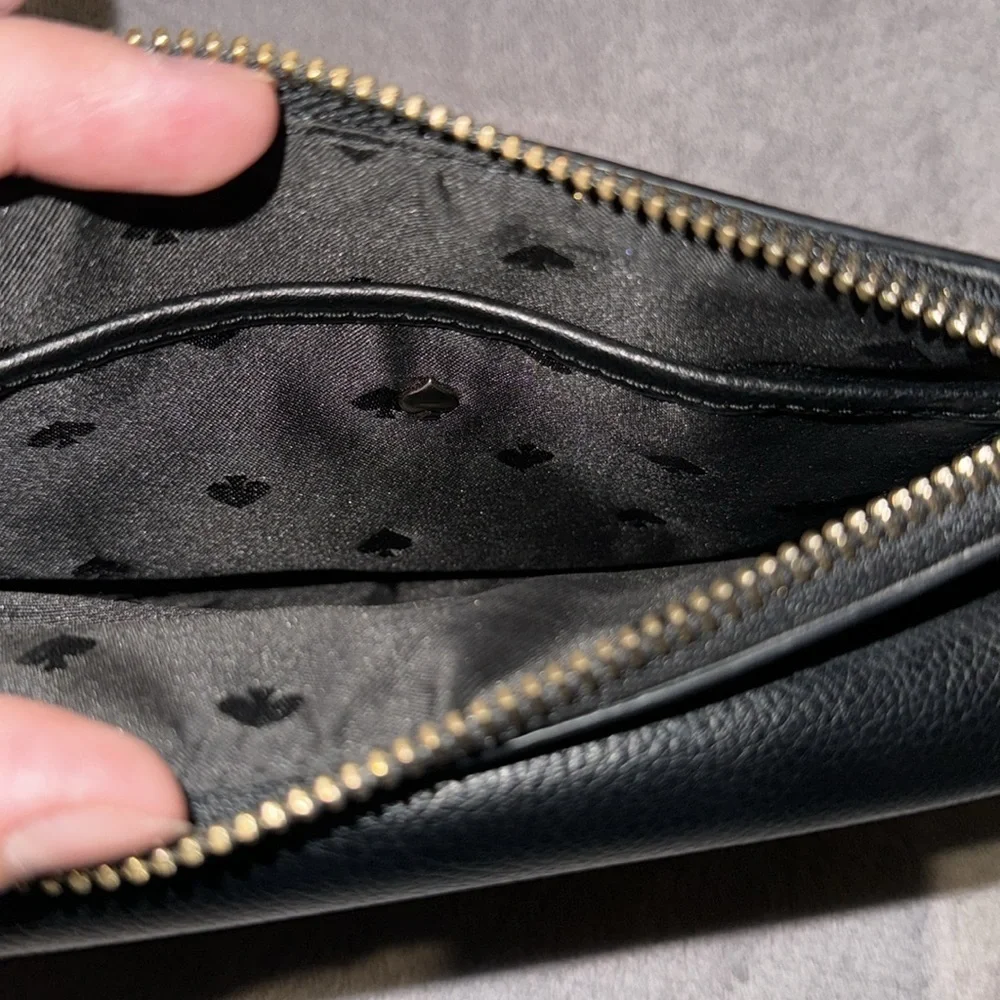 Kate Spade New York Greene Street Karlee Leather Crossbody - Black‎